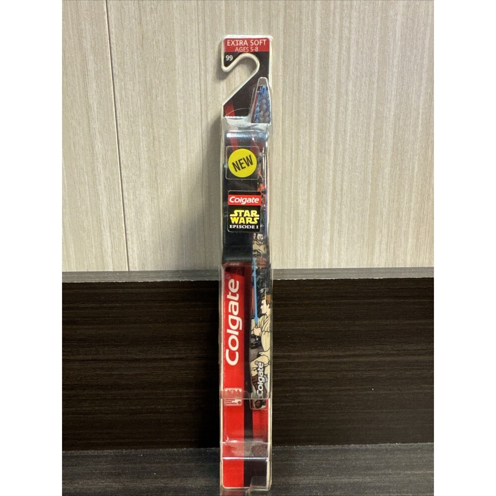 Vintage Star Wars Episode 1 Darth Maul Toothbrush Colgate
